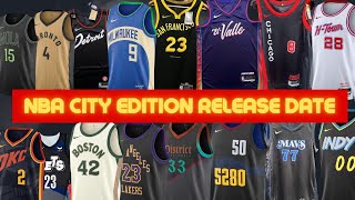 NBA CITY EDITION JERSEY RELEASE DATE [upl. by Huntington]