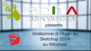 Sketchup in Italiano  Copiare componenti lungo un percorso [upl. by Aenyl]