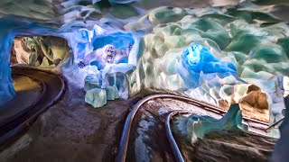 Matterhorn Bobsleds 4K Front Seat POV  Disneyland Park California [upl. by Mccormick]