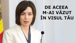 De ce visez la Președintele Republicii Moldova Maia Sandu interpretarea visului [upl. by Ossy]