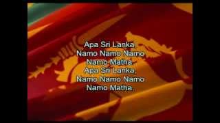 National Anthem of Sri Lanka  English Lyrics [upl. by Afirahs949]