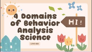 Distinguish among behaviorism experimental analysis of behavior ABA and professional practiceA4 [upl. by Ahtera749]