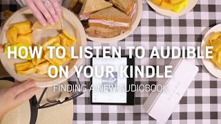 How to Simple Steps to Purchase Audible Audiobooks Using Your Kindle [upl. by Anaugal]