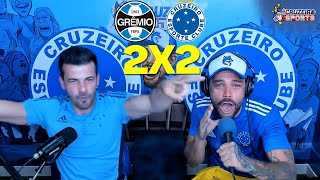 ⚽ GOLS  GRÊMIO 2X2 CRUZEIRO  JORNADA ESPORTIVA CRUZEIRO SPORTS  EMPATE IMPORTANTE FORA DE CASA [upl. by Sloan]