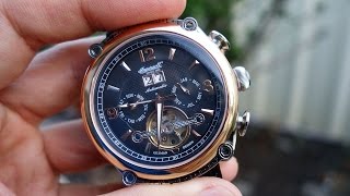 Ingersoll quotCimarronquot Automatic Watch Review IN6907RBK  Perth WAtch 25 [upl. by Seif]