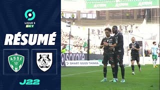 AS SAINTÉTIENNE  AMIENS SC 0  1  Résumé  ASSE  ASC  20232024 [upl. by Adorne607]