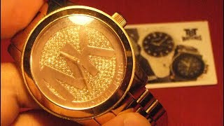 How to change a battery on a MK watch Michael Kors watch MK5661251307 [upl. by Brittaney]