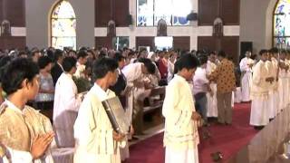 THE PRIESTHOOD ORDINATION Tahbisan Imamat August 15th 2007  JAKARTA part1 [upl. by Brost136]