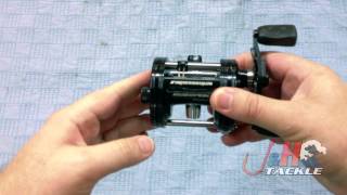 Abu Garcia Ambassadeur CS Pro Rocket Black Edition Baitcasting Reel  JampH Tackle [upl. by Htiduj]