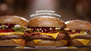 Maccas® NEW Quarter Pounder® Range is here [upl. by Hull]