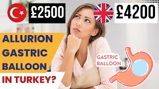 Elipse Allurion Balloon Gastric Weight Loss doctors visit UK Turkey Health [upl. by Willi116]