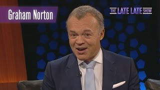 Graham Nortons First TV Appearance  The Late Late Show  RTÉ One [upl. by Nanreit591]