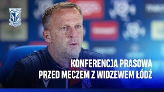 KONFERENCJA PRASOWA  Trener John van den Brom przed meczem z Widzewem Łódź [upl. by Aliet]