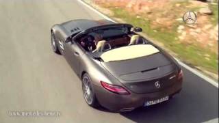 The SLS AMG Roadster  MercedesBenz original [upl. by Ahsiea]