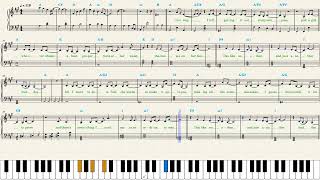 beabadoobee — Girl Song — Piano Sheet Music [upl. by Olemrac686]