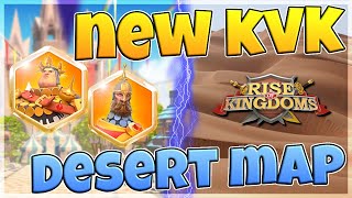 NEW CAVALRY COMMANDERS  NEW DESERT KVK MAP [upl. by Aikel]