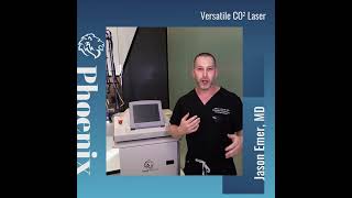 Dr Emer reviews the Phoenix CO2 Fractional Resurfacing Laser from Rohrer Aesthetics [upl. by Plusch]