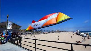 HD Video Stunt Kite a Kite that you can control and maneuver completely [upl. by Nnylyoj]