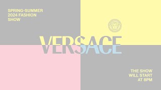 Versace SpringSummer 2024  Fashion Show  Versace [upl. by Mezoff532]