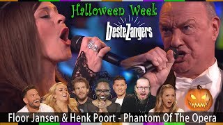 Floor Jansen amp Henk Poort  Phantom Of The Opera Beste Zangers REACTION [upl. by Schoenburg]