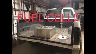 RACE TRUCK BUILD FUEL CELL INSTALL CLOSING IN ON RACE SEASON Ep39 [upl. by Yrallih260]