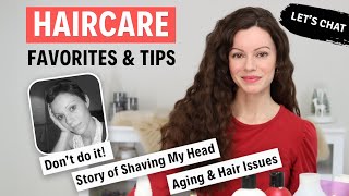 Hair Care Chat  Impulse Haircuts amp Shaving off My Hair Suddenly Curly Scalp Issues amp Frizz Tips [upl. by Nwahs]