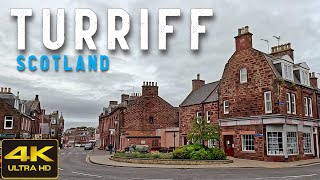 Turiff Scotland Walking Tour 4K September 2023 [upl. by Ecaj]