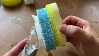 Scrub Daddy Dish Daddy Wand Accessories Explained [upl. by Rebah]