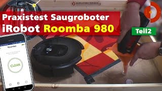 irobot Roomba 980 Test der Saugstärke Teil2 [upl. by Jacki312]