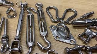 Tianjin Founder Stainless Steel Rigging hardware [upl. by Akehsyt]