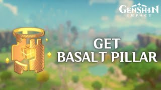 How to Get Basalt Pillar in Genshin Impact 2024  Genshin Impact Tutorial [upl. by Aihsitan265]