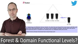 Windows Server 2019  Forest amp Domain Functional Levels QampA [upl. by Sakiv863]