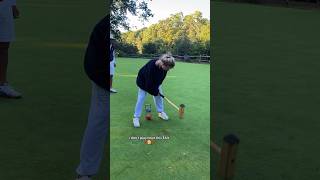 CROQUET LEGEND 😤💯 sports croquet professional trickshots [upl. by Zach]