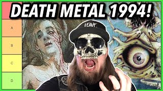 DEATH METAL Albums RANKED From 1994 Cannibal Corpse to In Flames [upl. by Fanya]