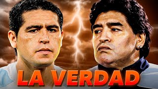 La HISTORIA COMPLETA de la PELEA entre MARADONA y RIQUELME [upl. by Munro]