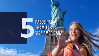 🔐La forma mas confiable de tramitar la Visa Americana de Turismo este 2024 🗽 [upl. by Nage]