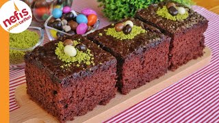 BROWNİE ISLAK KEK  NASIL YAPILIR [upl. by Aerdnna]