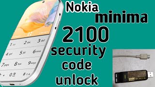 Nokia minima 2100 security code unlock  Nokia 2100 2021 Security Code Reset [upl. by Nylloh461]