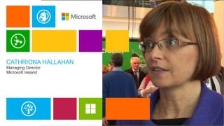 Cathriona Hallahan  Managing Director  Microsoft Ireland [upl. by Belvia283]