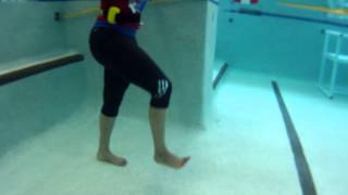 Water Aerobics amp the Waist Belt  Swimming Tips amp Exercises [upl. by Lleznol]