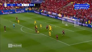 Youri Tielemans Goal Belgium Vs Romania 10 UEFA Euro 2024 All Goals Extended Highlights [upl. by Attelrak206]