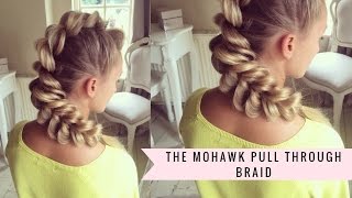 Mohawk PullThrough Braid by SweetHearts Hair [upl. by Nosaj]