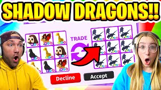 We get SO MANY SHADOW DRAGONS In Adopt Me [upl. by Sarge]