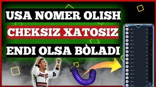 USA NOMER OLISH XATOSIZ  YANGICHA USULDA TEKINGA NOMER OLISH [upl. by Tarah717]