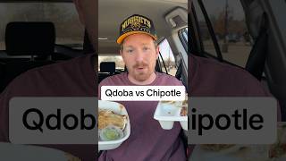 Comparing Qdoba and Chipotle shorts [upl. by Ahselrak]