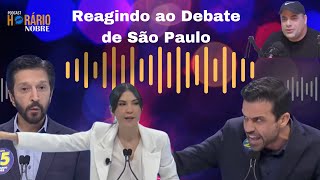 REAGINDO AO DEBATE DE SÃO PAULO SÓ TIRO PORRADA E BOMBA pablomarcal debate politica saopaulo [upl. by Higgins]