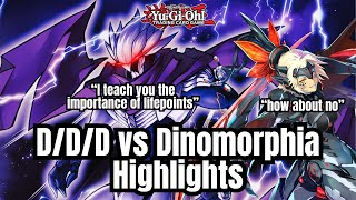 DINOMORPHIA PLAYERS UR LIFEPOINTS MATTER  YuGiOh Master Duel  DDD vs LabrynthDinomorphia [upl. by Saerdna]