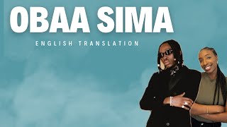 Fireboy DML  Obaa Sima Translation and Meaning [upl. by Hussein856]