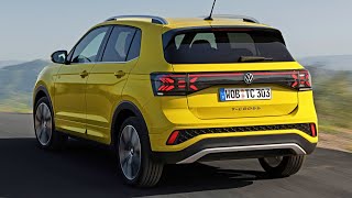 New Volkswagen TCross FACELIFT 2024  FIRST LOOK Driving Exterior amp Interior [upl. by Dolley]