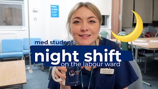 my first ever night shift  medical student vlog [upl. by Marella]